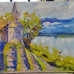 Inspiration Room, Lake, Mountains, Balcony In Center Pensionat