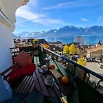 Inspiration Room, Lake, Mountains, Balcony In Center Montreux