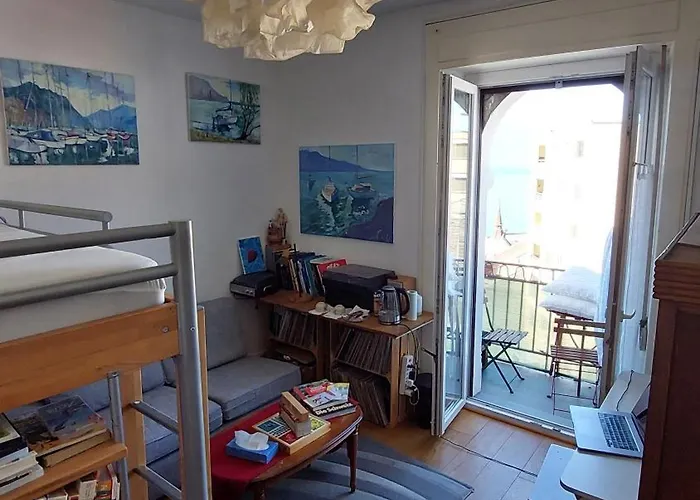 Pensjonat Inspiration Room, Lake, Mountains, Balcony In Center Montreux