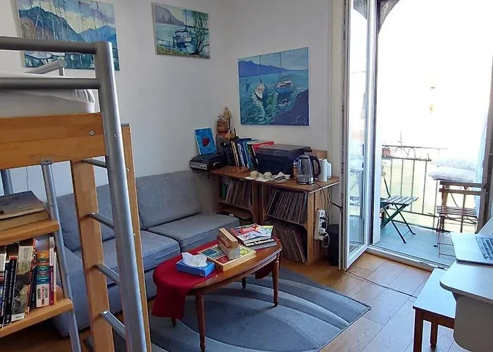 Inspiration Room, Lake, Mountains, Balcony In Center