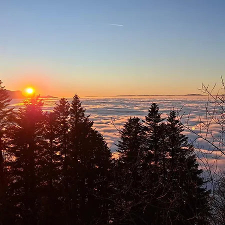 Inspiration Room, Lake, Mountains, Balcony In Center