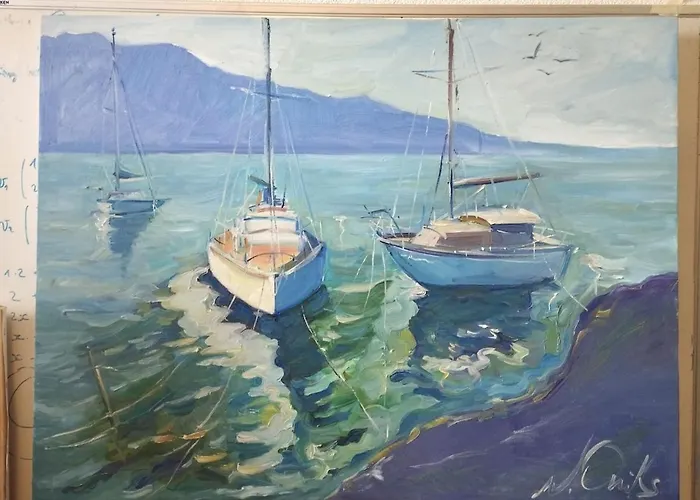 Inspiration Room, Lake, Mountains, Balcony In Center *